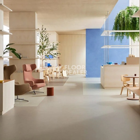 Forbo Marmoleum Solid Concrete 3757 Pluto фото 3 | FLOORDEALER